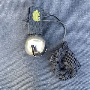 Hiking Bear Bell with Silencer Mesh Pouch – Trail Safety Noise Maker